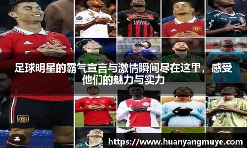 足球明星的霸气宣言与激情瞬间尽在这里，感受他们的魅力与实力